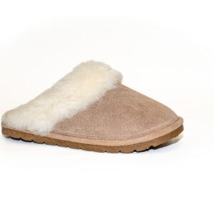 Ladies Hard Sole Sheepskin Slippers – Various Colors